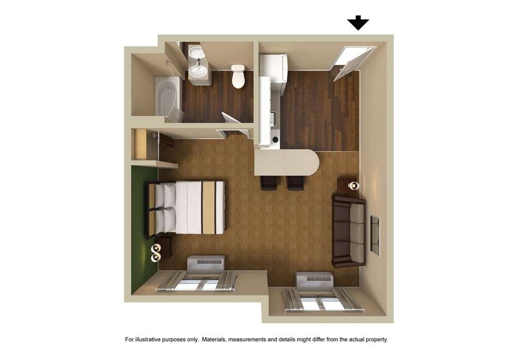 Extended Stay America Suites - Albuquerque - Rio Rancho Blvd Zimmer foto