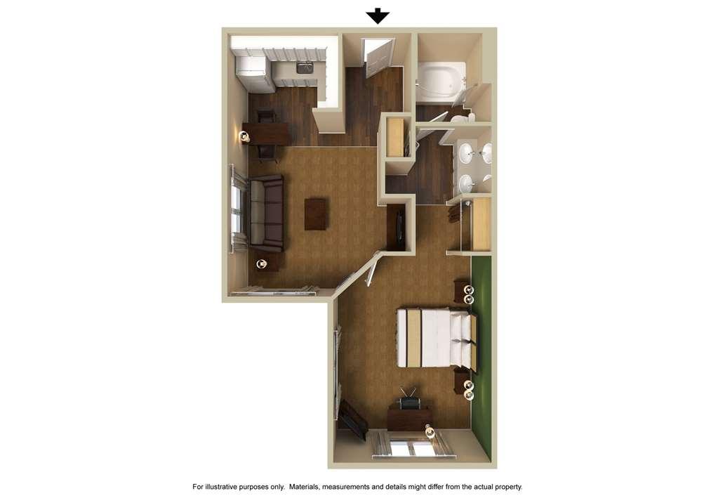 Extended Stay America Suites - Albuquerque - Rio Rancho Blvd Zimmer foto